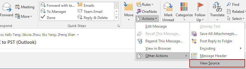 outlook for mac open message not working
